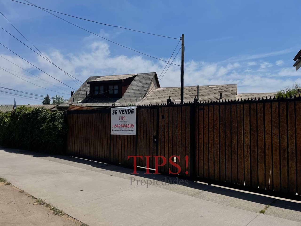 TIPSPROPIEDADES VENDE CASA EN ENRIQUE OLIVARES, LA FLORIDA